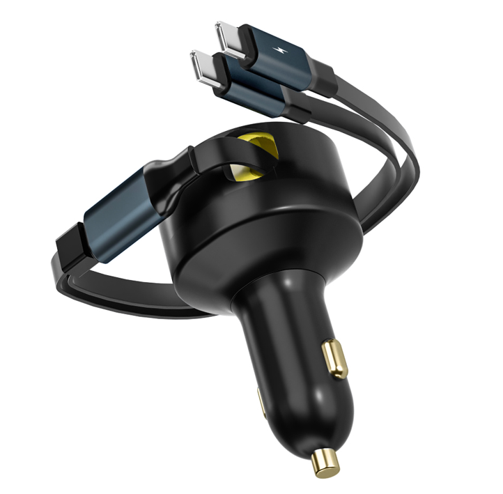 33W 2 USB-C Cable car charger 33W 2 USB-C Cable car charger
