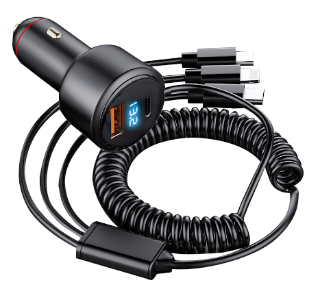 Car Charger with LED display Car Charger with LED display