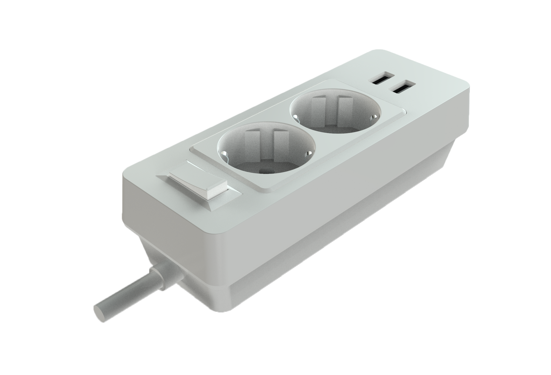 AC socket*2 with USB Charger AC socket*2 with USB Charger
