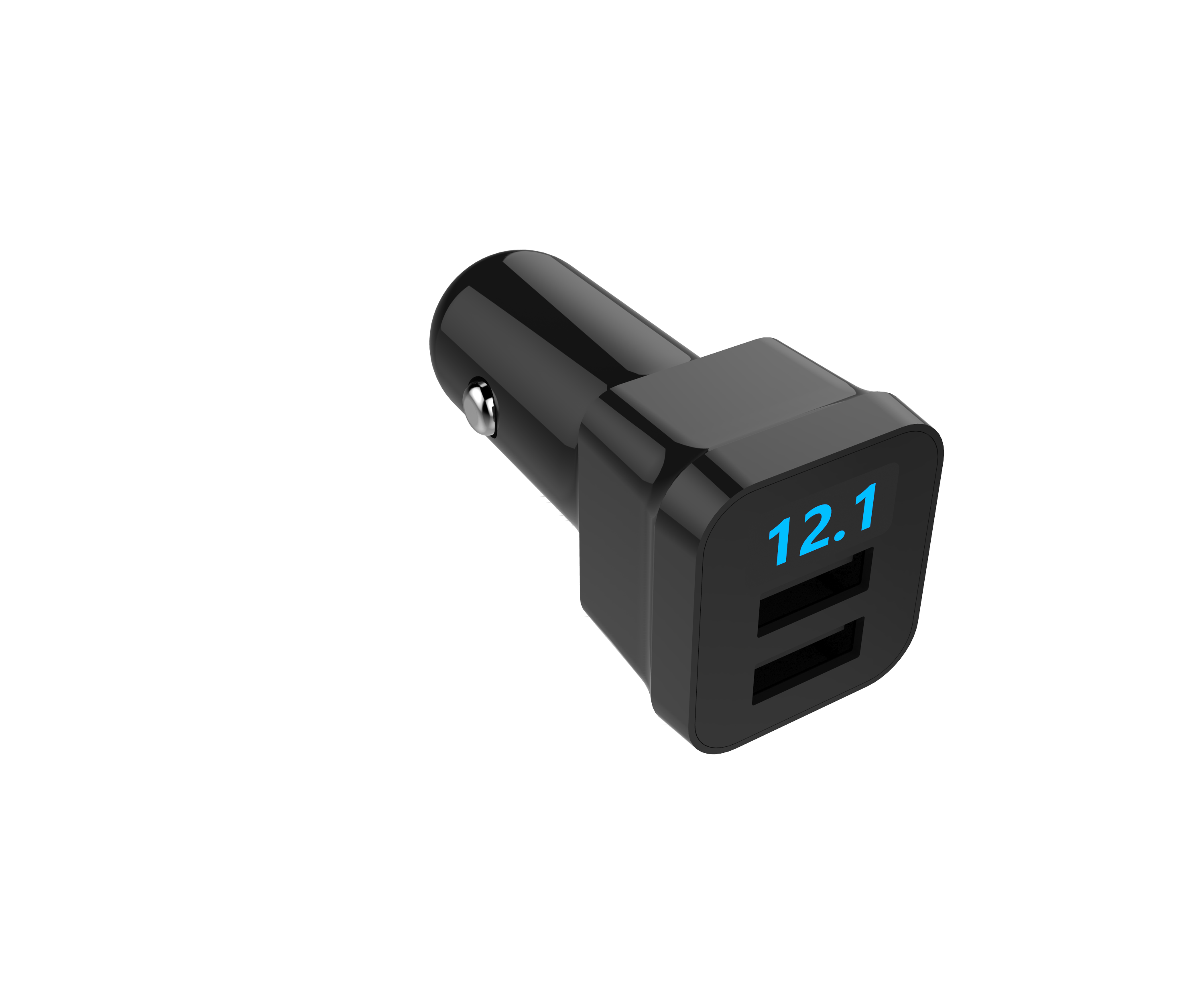 Car Charger with digital display Car Charger with digital display